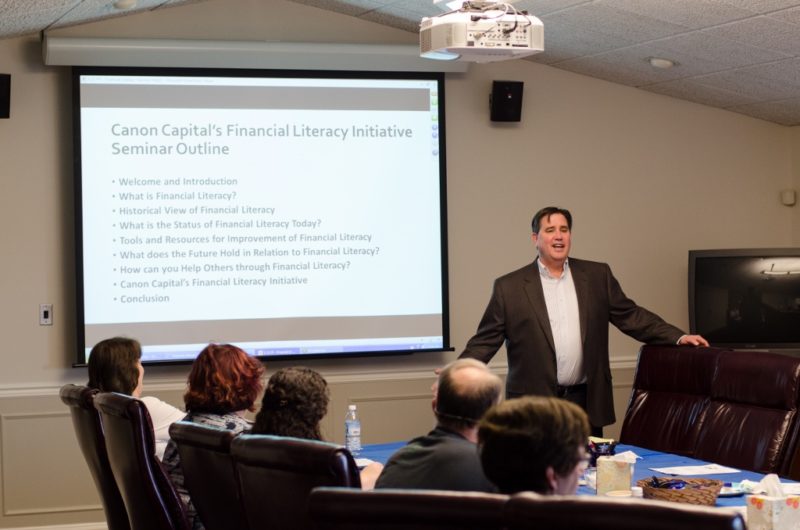 Canon Capital Wealth Management Kicks Off Financial Literacy Initiative