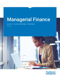 Congratulations to Bradley C. Barnhorst, CFA on the Release of New Textbook:  Managerial Finance Version 1.0