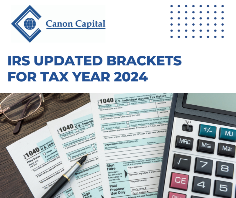 IRS Introduces Updated Tax Brackets and Other Adjustments for Tax Year 2024