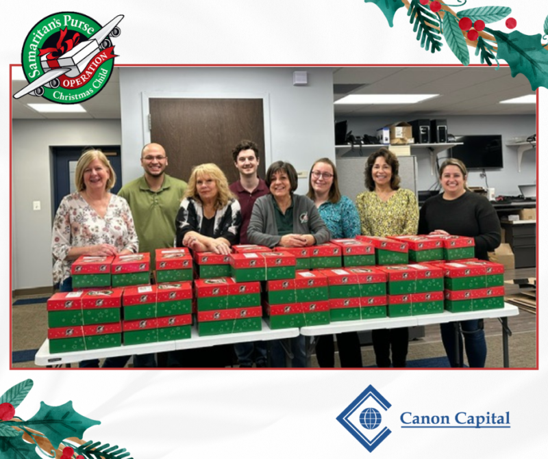 Spreading Holiday Cheer: 48 Shoeboxes Stuffed with Love at our Operation Christmas Child Party