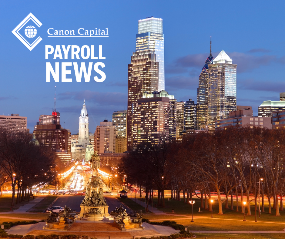 New Philadelphia Wage Tax Rates Take Effect July 1, 2026
