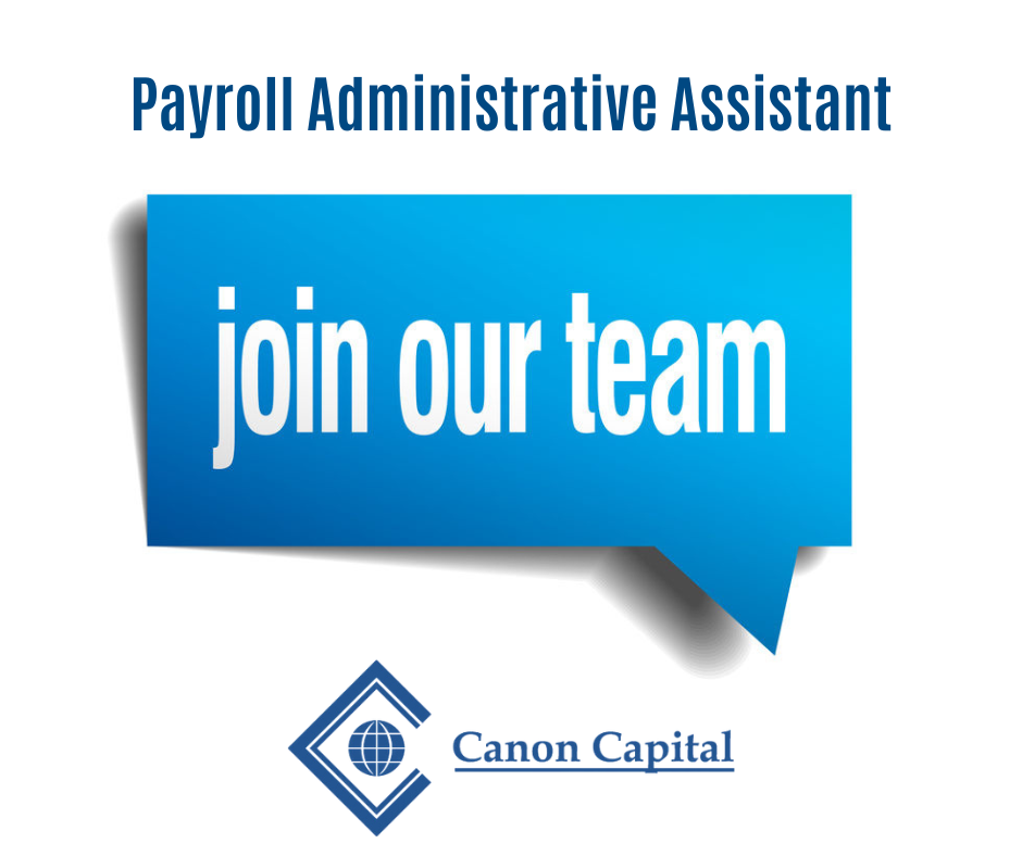 We’re Hiring: Payroll Administrative Assistant